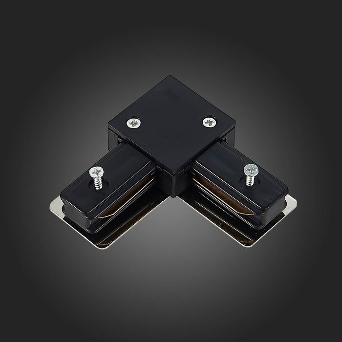 Коннектор угловой ST-Luce Черный ST002 - лучшие Соединитель (коннектор) для треков в INMYROOM