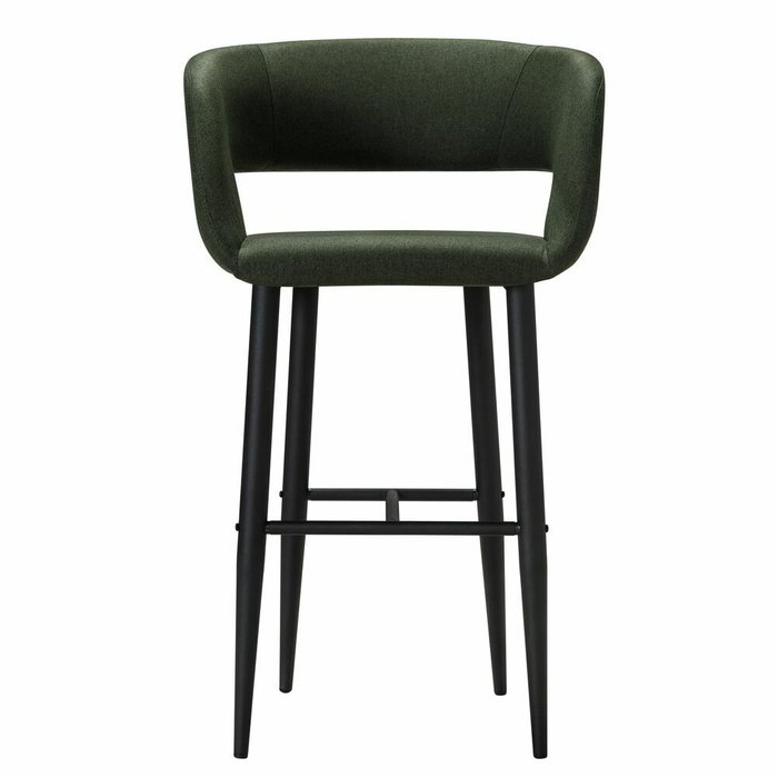 Барный стул Hugs темно-зеленого цвета - купить Барные стулья по цене 11090.0