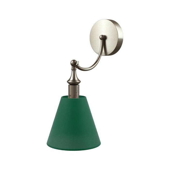 Бра Eclectic с зеленым абажуром - купить Бра и настенные светильники по цене 1599.0