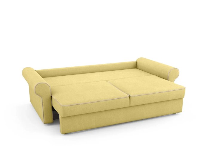 Диван-кровать Tulon желтого цвета - купить Прямые диваны по цене 63300.0