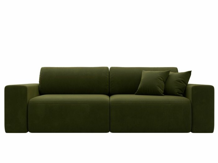 Диван-кровать Лига 036 Классик зеленого цвета - купить Прямые диваны по цене 69999.0
