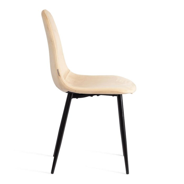 Комплект из четырех стульев Breeze песочного цвета - лучшие Обеденные стулья в INMYROOM