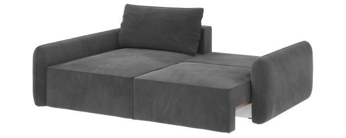 Угловой диван-кровать Портленд серого цвета - лучшие Угловые диваны в INMYROOM