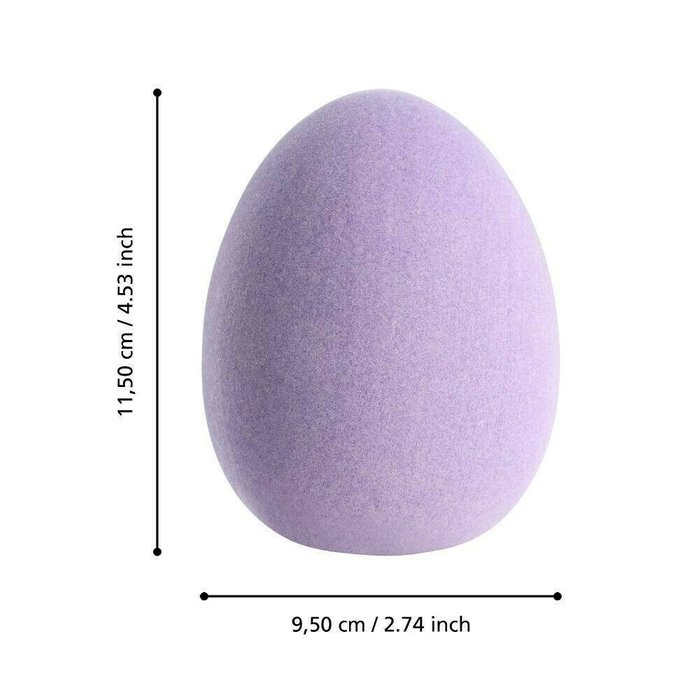 Фигурка яйцо Yaypan фиолетового цвета - лучшие Фигуры и статуэтки в INMYROOM