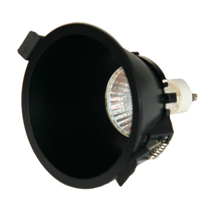 Светильник точечный Lamborjini черного цвета - купить Встраиваемые споты по цене 1093.0