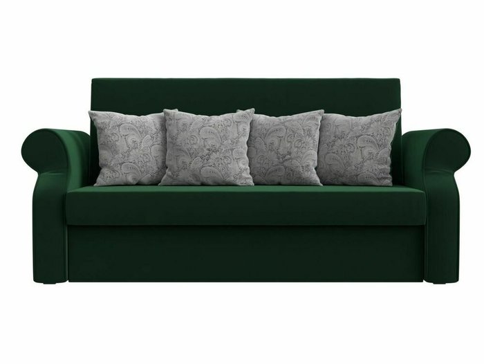 Диван-кровать Софт зеленого цвета - купить Прямые диваны по цене 41990.0