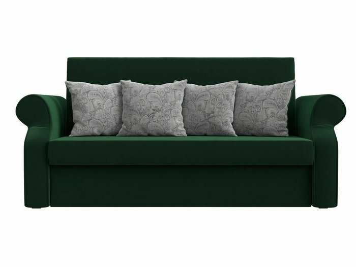 Диван-кровать Софт зеленого цвета - купить Прямые диваны по цене 41990.0 Диван-кровать Софт зеленого цвета - купить Прямые диваны по цене 41990.0