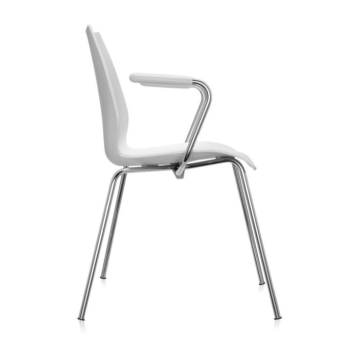 Стул Maui белого цвета - купить Обеденные стулья по цене 33121.0