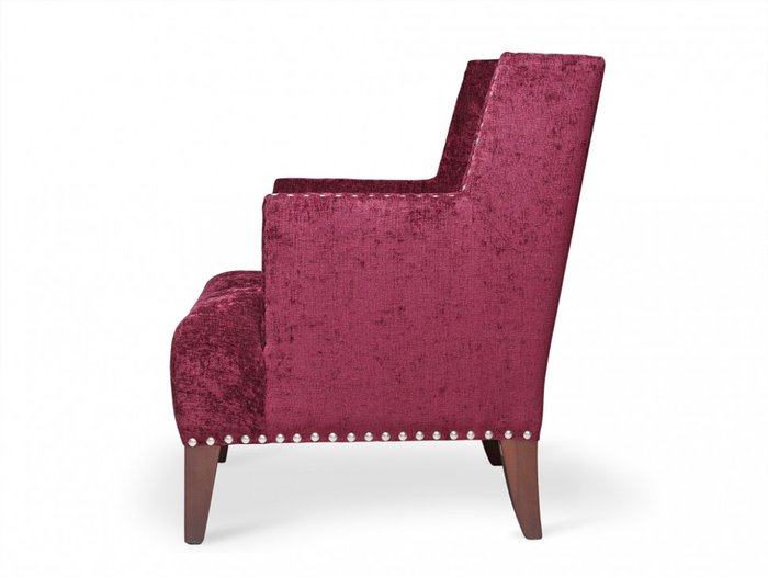 Кресло Huggs малинового цвета - лучшие Интерьерные кресла в INMYROOM
