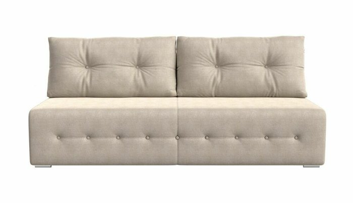 Прямой диван-кровать Лондон бежевого цвета - купить Прямые диваны по цене 30999.0