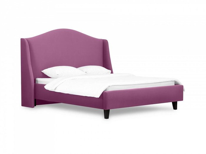 Кровать Lyon 160х200 пурпурного цвета 