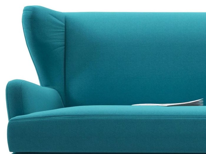 Диван Роберт Azur голубого цвета - лучшие Прямые диваны в INMYROOM