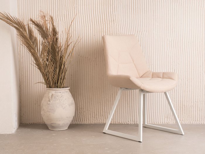 Стул Navi кремового цвета - лучшие Обеденные стулья в INMYROOM
