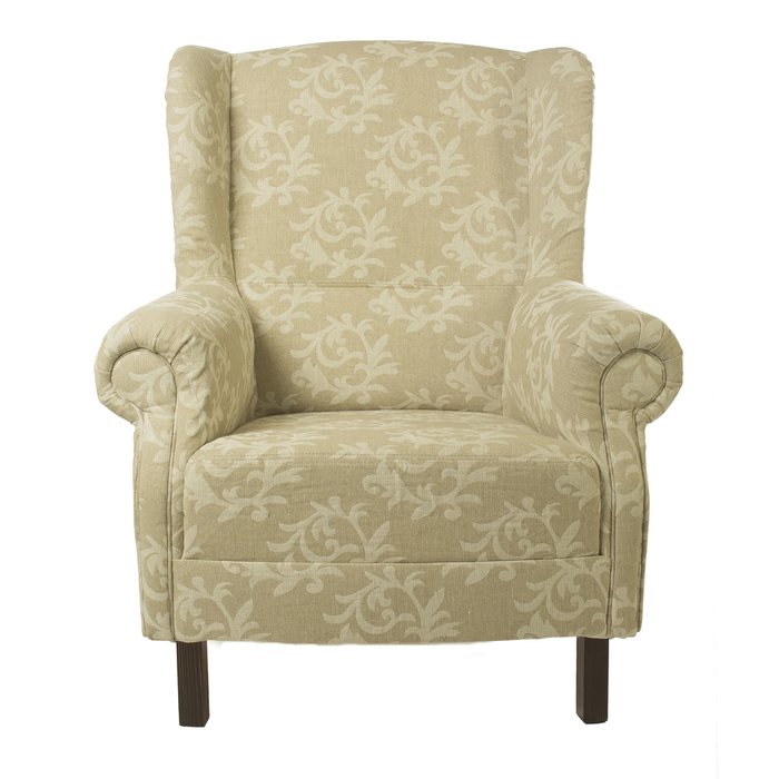 Кресло Лианы бежевого цвета - лучшие Интерьерные кресла в INMYROOM