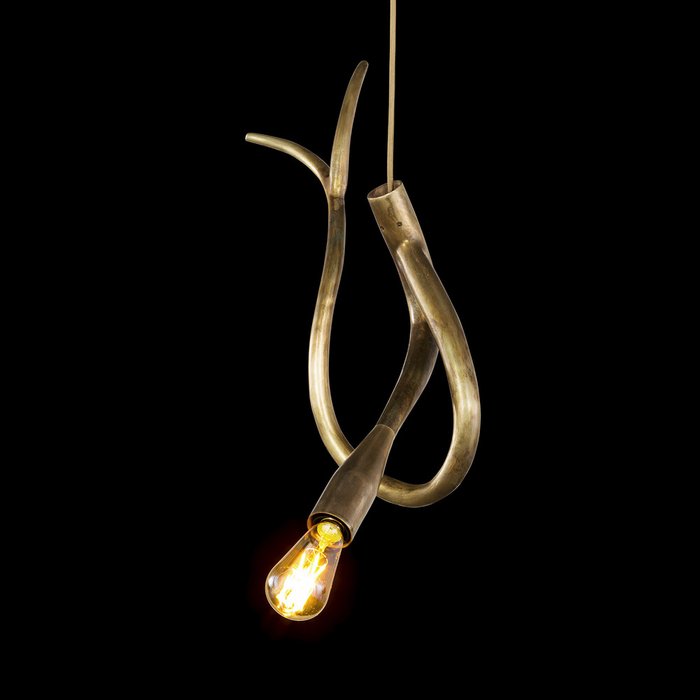 Подвесной светильник Edison'S Tail Brand Van Egmond Латунь  - купить Подвесные светильники по цене 141540.0