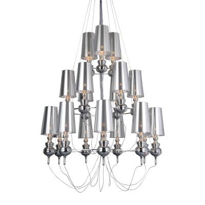 Дизайнерская люстра Metalarte Josephine silver - купить Потолочные светильники по цене 115000 Дизайнерская люстра Metalarte Josephine silver - купить Потолочные светильники по цене 115000