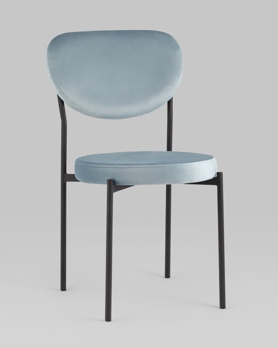 Стул Барбара серо-голубого цвета - купить Обеденные стулья по цене 5890.0