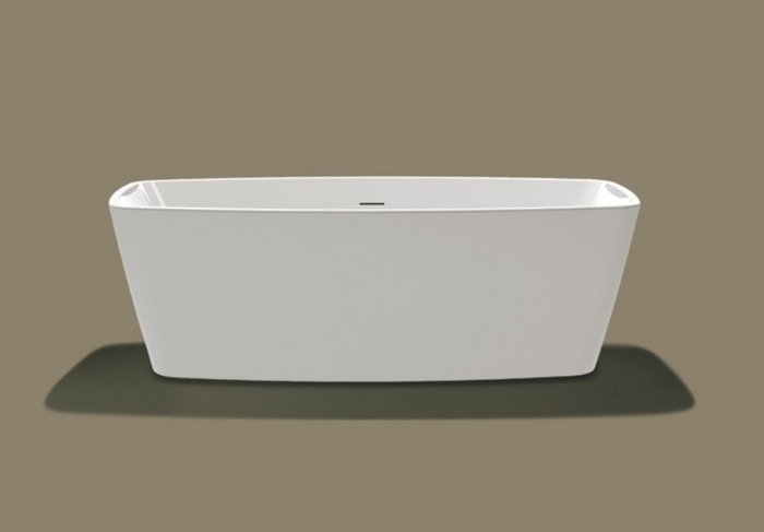 Акриловая ванная Cube белого цвета - лучшие Ванны в INMYROOM