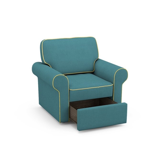 Кресло Tulon бирюзового цвета - купить Интерьерные кресла по цене 27600.0