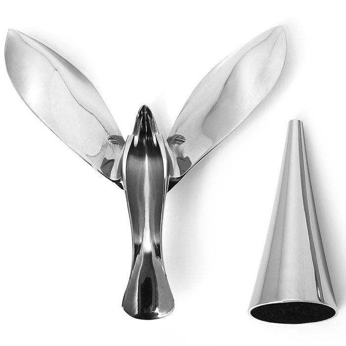 Открыватель для бутылок на подставке Tipsy цвета хром - лучшие Аксессуары для кухни в INMYROOM