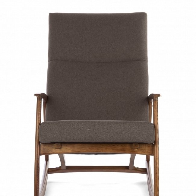 Кресло-качалка Ramsey 1 на каркасе из массива белого луба - купить Интерьерные кресла по цене 52313.0