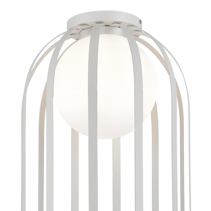 Светильник потолочный ST-Luce Белый/Белый E27 1*60W NORDIC - лучшие Потолочные светильники в INMYROOM