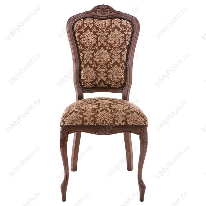 Обеденный стул Руджеро с шоколадной обивкой - купить Обеденные стулья по цене 10190.0