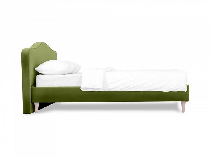Кровать Queen II Elizabeth L 160х200 зеленого цвета  - купить Кровати для спальни по цене 48500.0