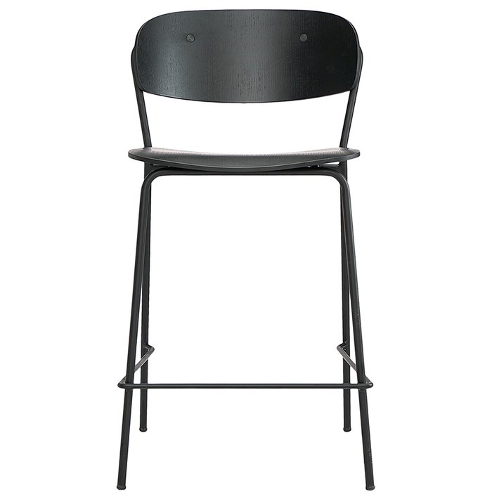 Стул полубарный Torfrid черного цвета - купить Барные стулья по цене 16700.0