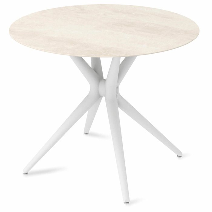 Обеденный стол Ogma светло-бежевого цвета - купить Обеденные столы по цене 43895.0