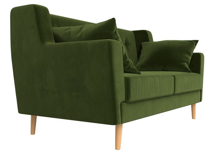 Диван Брайтон зеленого цвета  - лучшие Прямые диваны в INMYROOM