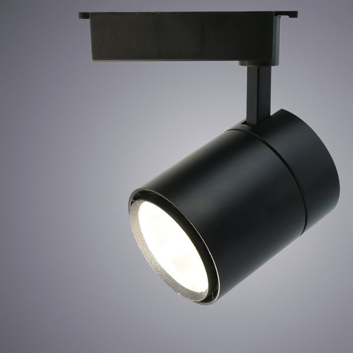 Трековый светодиодный светильник Attento черного цвета - купить Трековые светильники по цене 1520.0