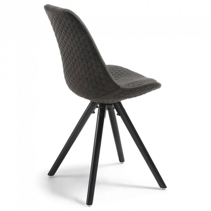 Набор из четырех стульев Lars черного цвета - купить Обеденные стулья по цене 67960.0