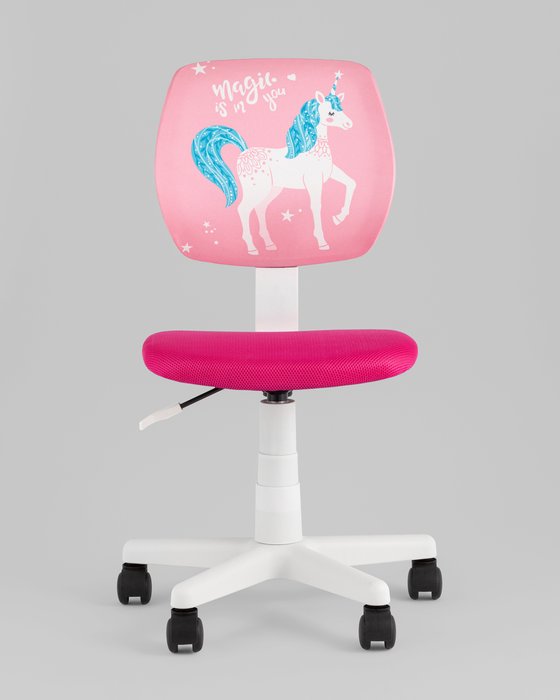 Компьютерное кресло Лоло Unicorn розового цвета - купить Офисные кресла по цене 5290.0