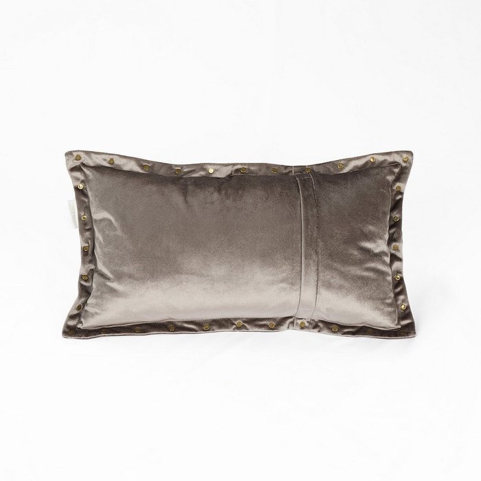 Чехол для подушки Людвиг 30х50 серого цвета - купить Чехлы для подушек по цене 1260.0