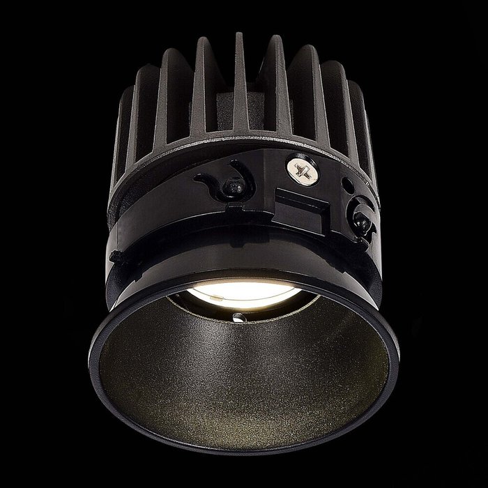 Светодиодный модуль Черный LED 1*7W 3000K 560Lm Ra&gt;90 36° IP20 D69xH75 220-240V SHIFT