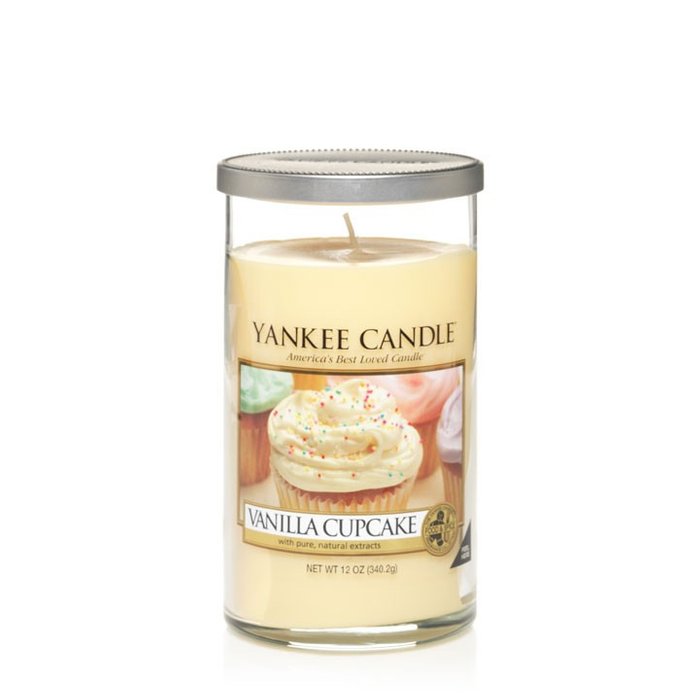 Ароматическая свеча Yankee Candle Vanilla Cupcake / Ванильный кекс
