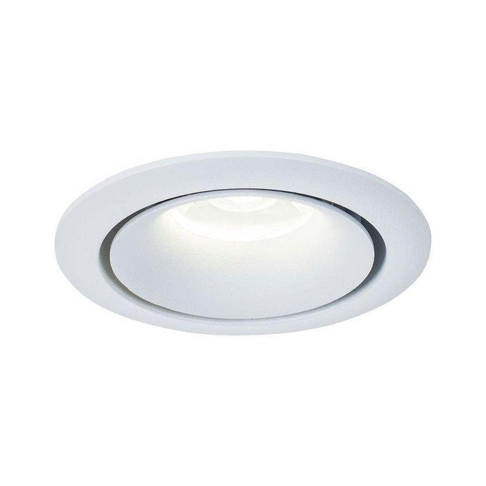 Встраиваемый светильник Yin белого цвета - купить Встраиваемые споты по цене 650.0