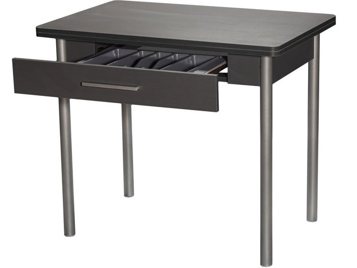 Стол раздвижной черного цвета - лучшие Обеденные столы в INMYROOM