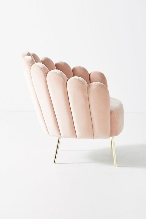 Кресло Amira розового цвета - купить Интерьерные кресла по цене 63000.0