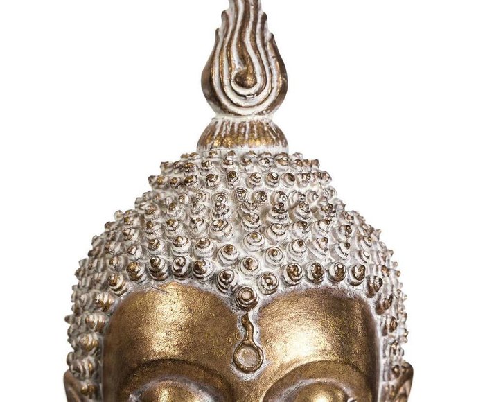 Статуэтка Будда золотого цвета - купить Фигуры и статуэтки по цене 2560.0