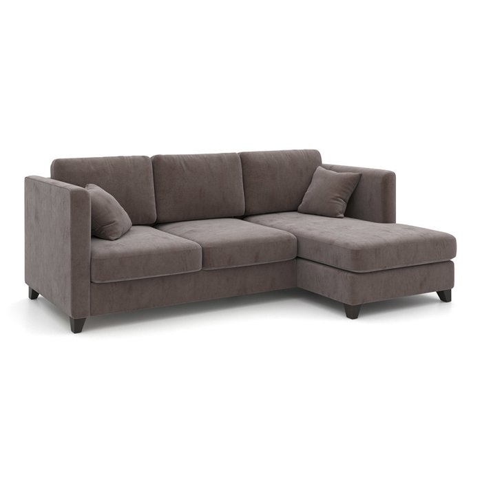 Угловой диван-кровать Bari EKL коричневый - купить Угловые диваны по цене 83500.0