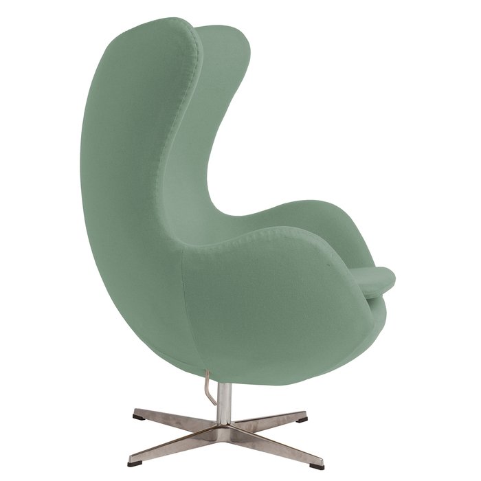 Кресло Egg Chair цвета Тиффани  - лучшие Интерьерные кресла в INMYROOM