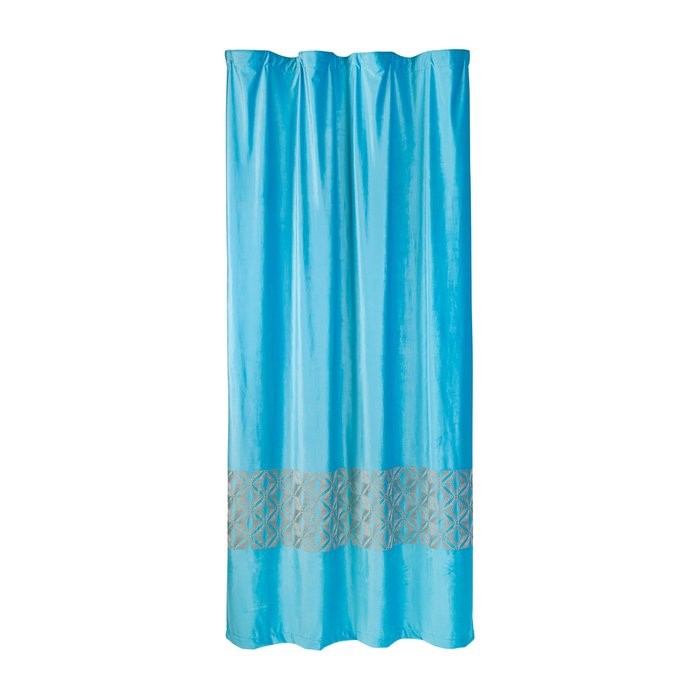 Штора Azadi 160х260 бирюзового цвета Штора Azadi 160х260 бирюзового цвета