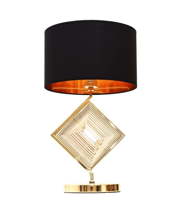 Настольная лампа Fabi с черным абажуром - лучшие Настольные лампы в INMYROOM