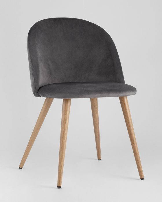 Стул Лион серого цвета - купить Обеденные стулья по цене 5299.0
