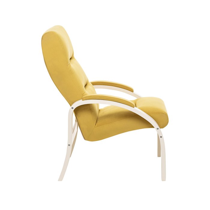 Кресло Лион желтого цвета  - лучшие Интерьерные кресла в INMYROOM