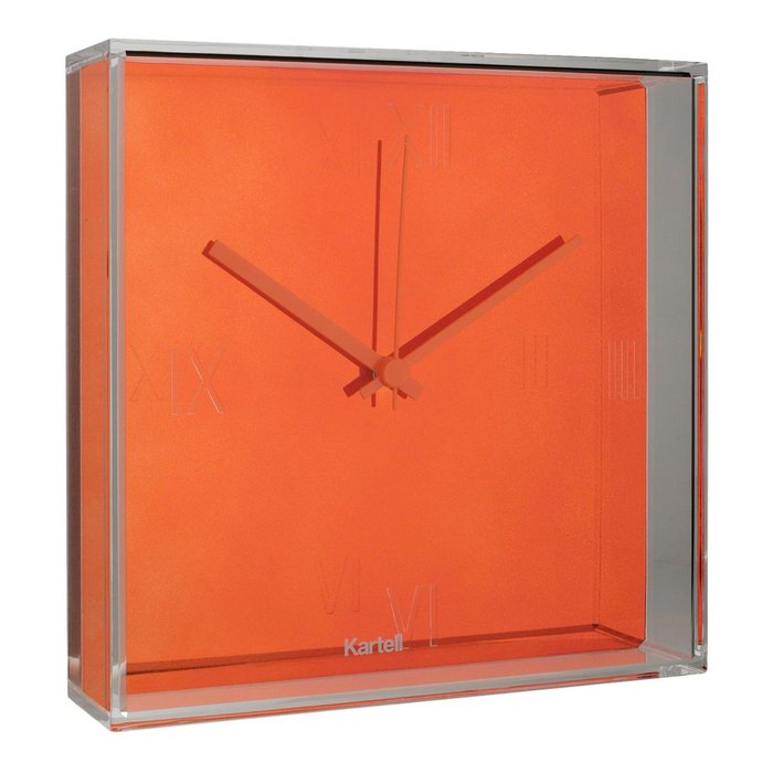 Часы Tic&Tac цвета оранжевый металлик - лучшие Часы в INMYROOM