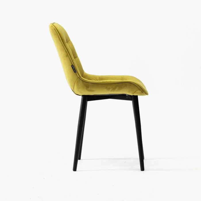 Стул Толедо горчичного цвета - лучшие Обеденные стулья в INMYROOM