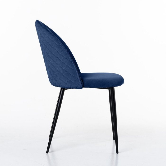 Стул Marcus синего цвета - лучшие Обеденные стулья в INMYROOM